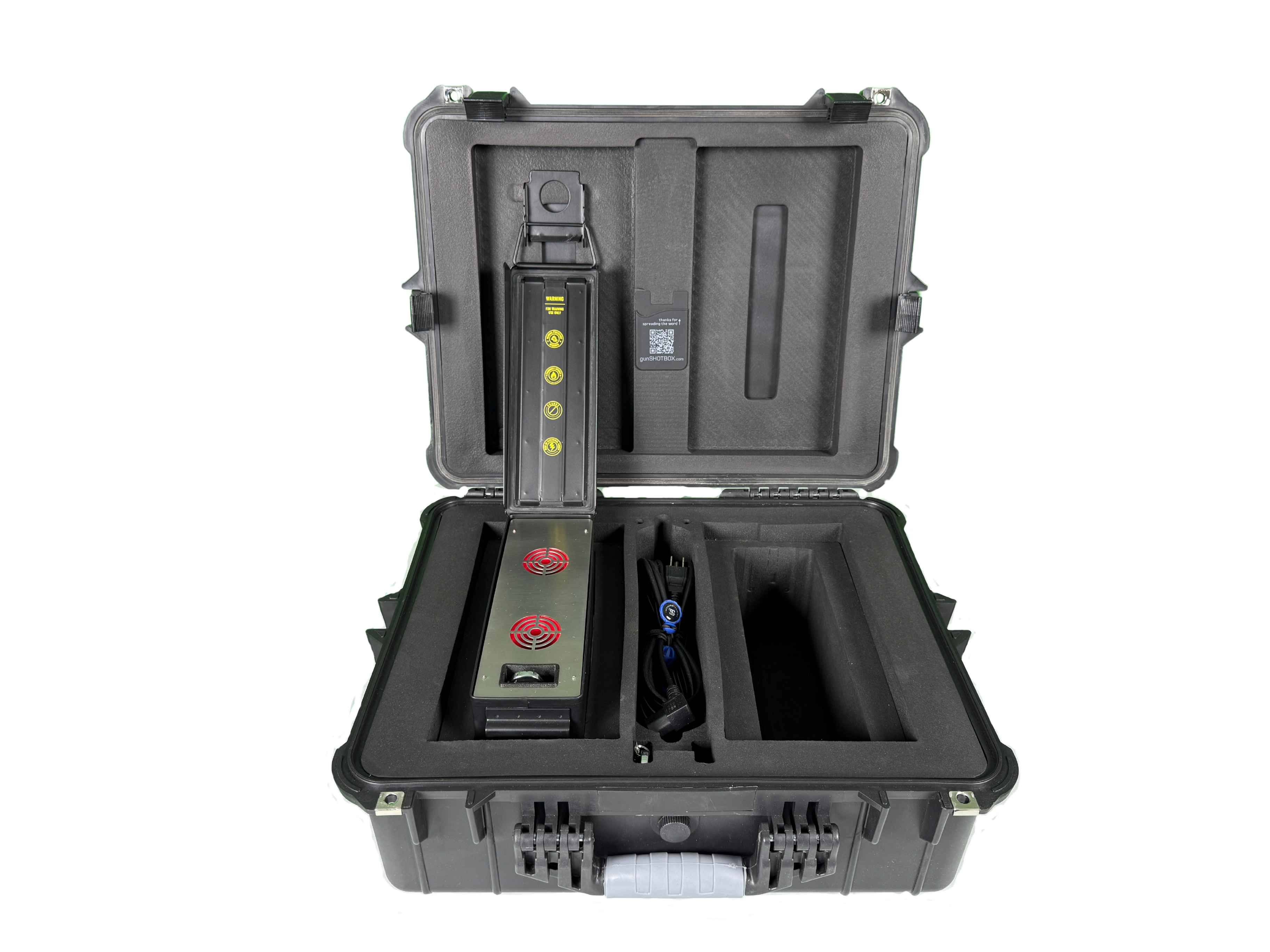 gunSHOT BOX electronic sound replicator