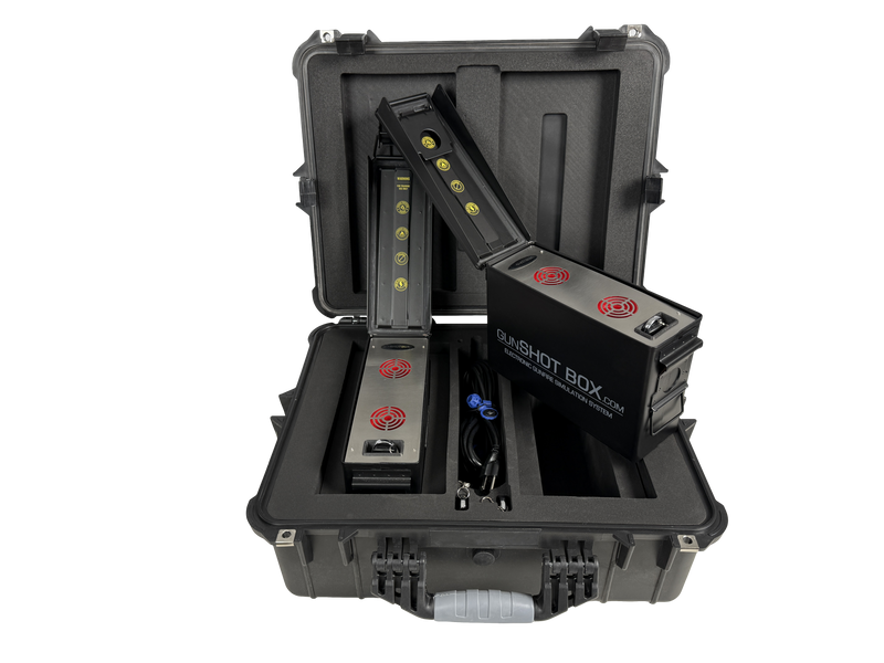 gunSHOT BOX™ K-9 Gunfire Neutrality Dual Unit Kit FF  [GSB-2K9-FF]