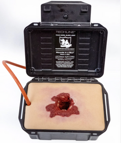 Wound Packing Trainer (Gunshot in a Box)  [TC-WPT]
