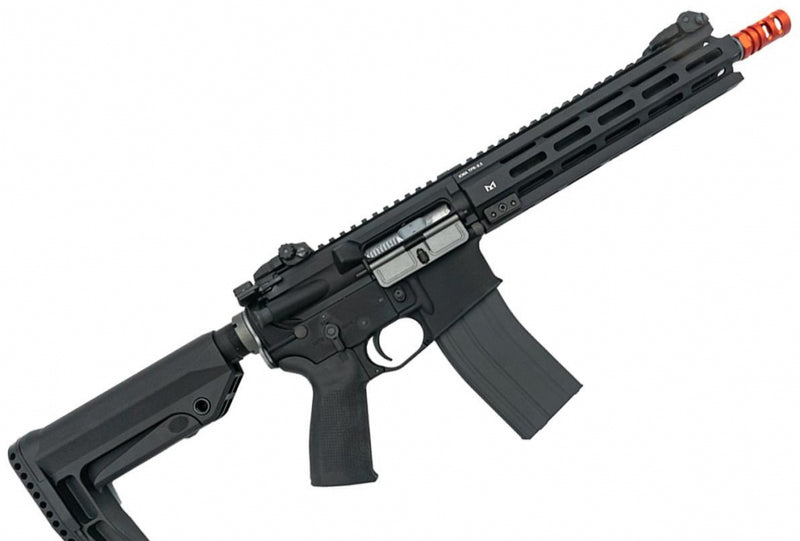 KWA GSB-ready green gas blowback AR-15 training rifle integrated with gunSHOT BOX systems