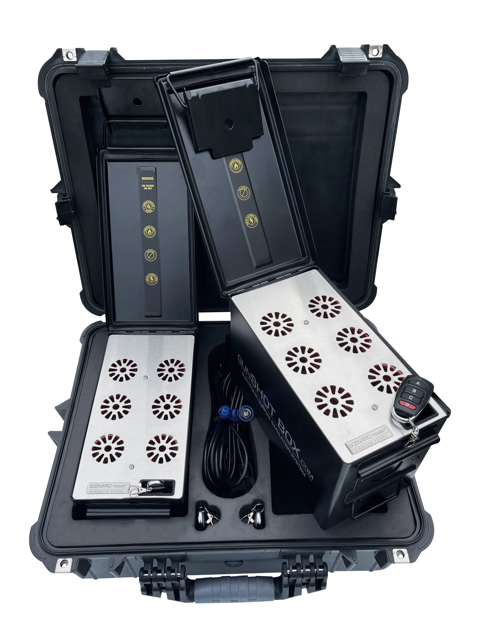gunSHOT BOX™ GSB-2X: Remote Ctrl Dual-Unit Training Simulator ...