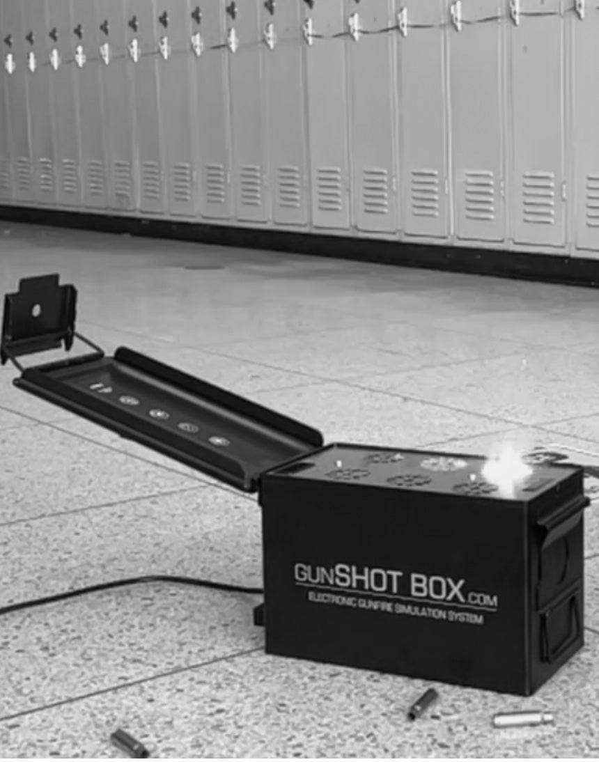 Explosive Trigger Box gunSHOT BOX GSB-2X: Remote Ctrl Dual-Unit Training Simulator – Scenario ...